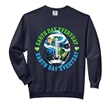 Football Earth Day Everyday Sports Player Girls Boys Kids Comfort Colors Adult Sweatshirt