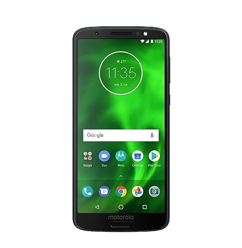 Motorola Moto G6 – Smartphone libre Android (pantalla de 5.7’’, 4G, doble cámara de 12MP, 3GB de RAM, 32GB, Dual Sim), color azul índigo