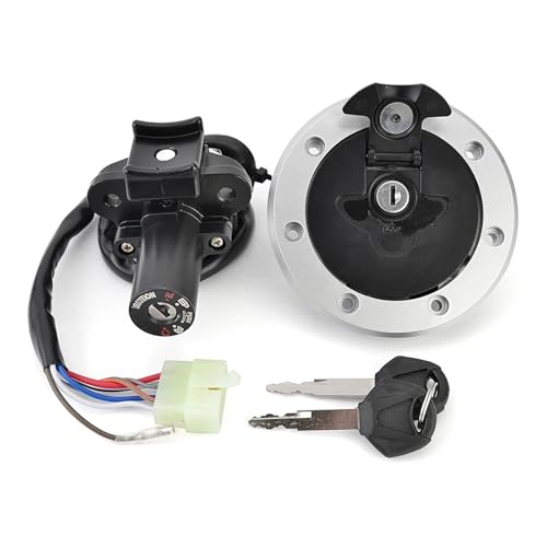 Kit neiman Kawasaki ZZR400 ZXR750 serrure de selle et bouchon de réservoir essence moto