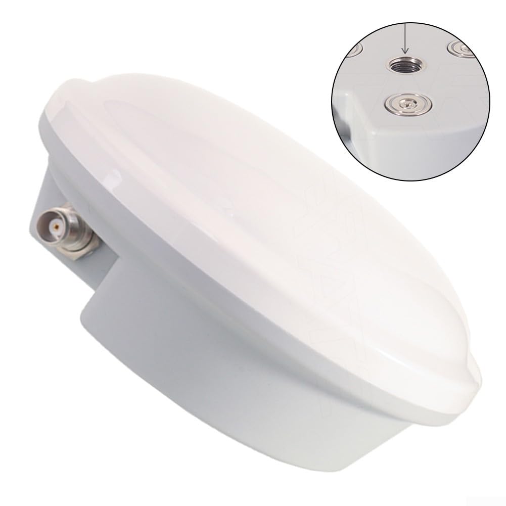 Antena GNSS AG-30 para receptor de señal de banda completa | GPS BDS GLONASS L-Band | IP67 impermeable con conector hembra TNC | rosca 5/8-11 y soporte magnético