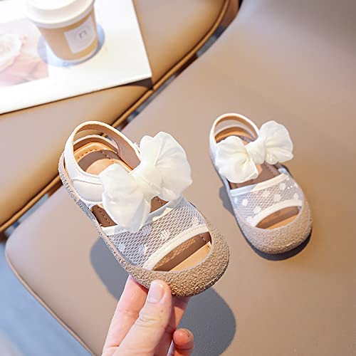 Girls' Little Children's Soft Sole Sandals Summer Little Girls' Baby Baotou Princess Shoes Toddler Sandals Size 4 Girls2