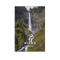 華厳の滝 都市 風景 写真 旅の思い出 ポスター キャンバス プリント 部屋飾り 壁の...