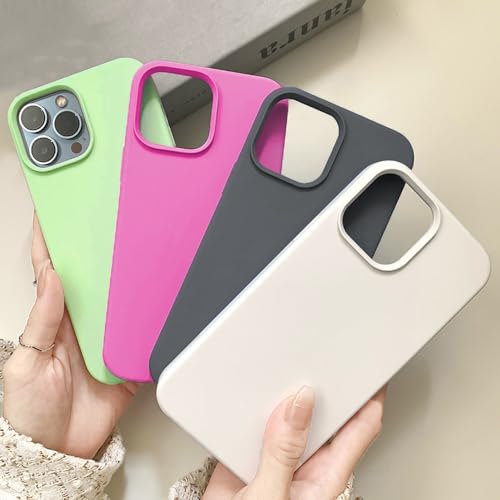Coque silicone iPhone 14 Pro Max idéale pour le bureau et sorties - 7
