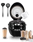 Staiihom Commercial Boba Maker 6L - Commercial Boba Cooker Automatic Boba Machine for Tapioca Pearls Bubble Tea Milk Tea, Suit for Milk Tea Stores Restaurants Dessert Stores Lounge Bars