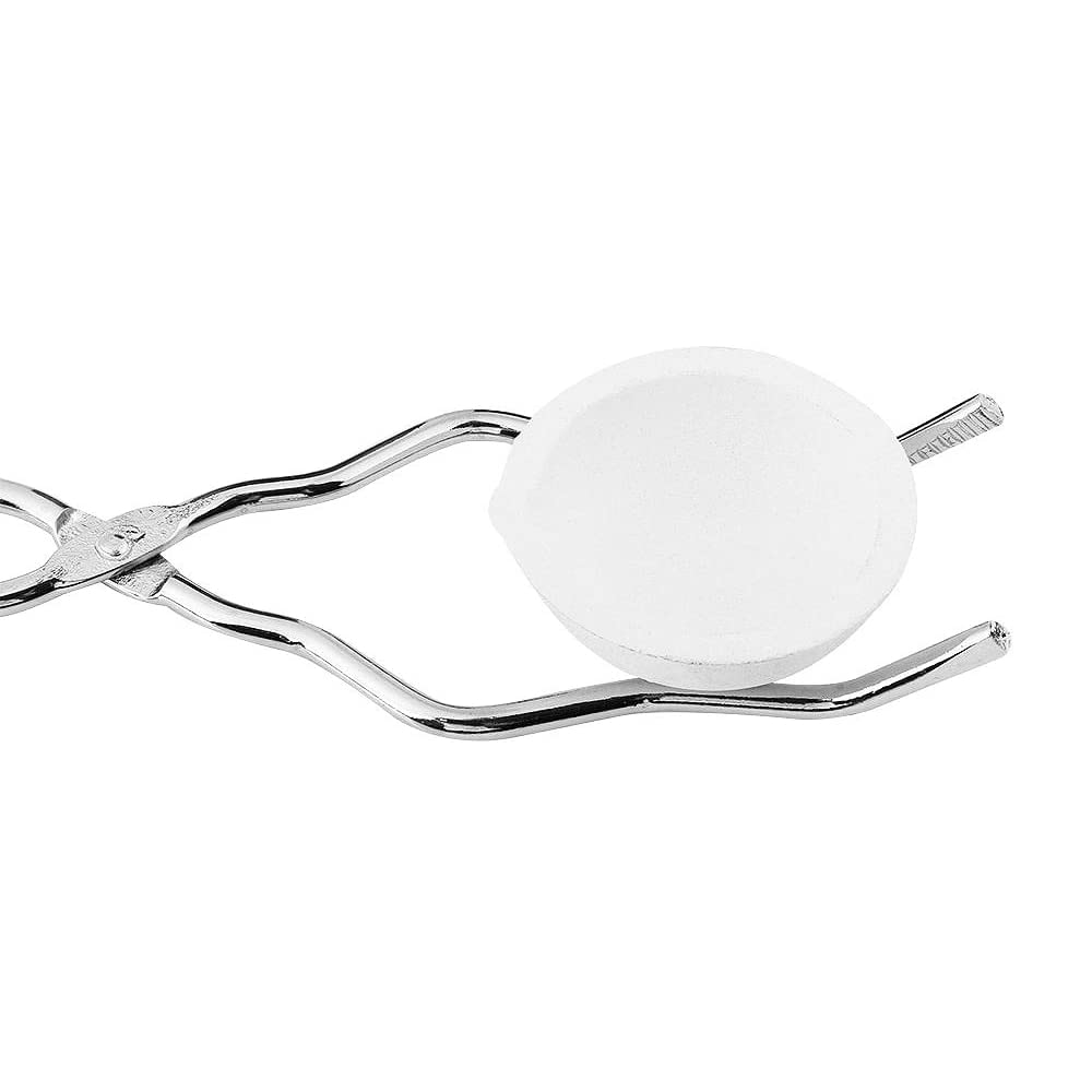 SKYPRO Pinza per crogiolo da 25 cm, pinza per crogiolo in acciaio inossidabile, pinze per crogioli di grado professionale per laboratorio, industria