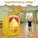 Alvantor Pop Up Puppet Show Theater & Lemonade Stand, Pretend Playhouse Kids Play Tent, Puppet Stage Tabletop Sets for Toddlers Curtain Fordable, Indoor & Outdoor Children Drama 29