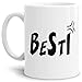 Produktbild Tasse mit Aufdruck Besti - Jugend-Wort/Geschenk-Idee/Lustig/Witzig/Spaß/Fun/Jugend-Sprache/Schul-Hof Sprache/Weiss