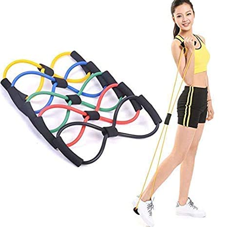 SEASPIRIT c Iso Solid Rubber Figure 8 Resistance Toning Tube Ultra Toner Resistance Band Exercise Cords for Yoga Workout,Body Building,Home Gym with Heavy Duty Coor (B08PDBXHC9) Amazon Price History, Amazon Price Tracker