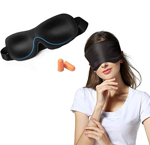 Acvioo Lot de 2 masques de sommeil pour homme et femme