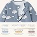 kaiya baby Unisex Sleeping Bag for Babies and Toddlers 2.5 Tog Sleep Sack 0-6Months, Long Sleeve Sleep Sack, Wearable Blanket Baby, One Piece with Sleeves, Gifts for Baby