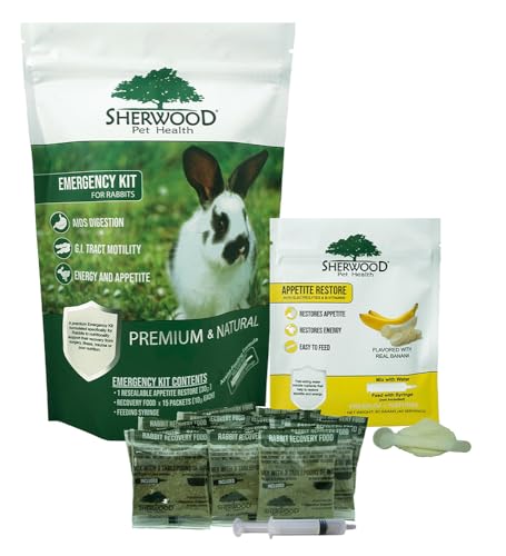 Sherwood Pet Health Rabbit Emergency kit and Bulk Recovery Food (Small kit)