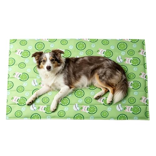Tapis rafraîchissant pour chien avec base antidérapante en PVC durable et réutilisable - 2