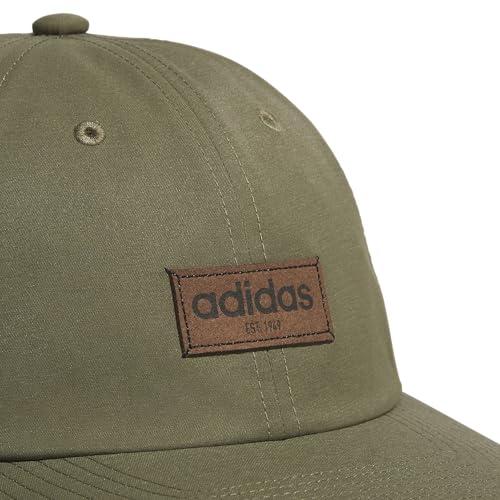 Casquette Adidas relaxed strapback souple trois tons olive terre noir - 3