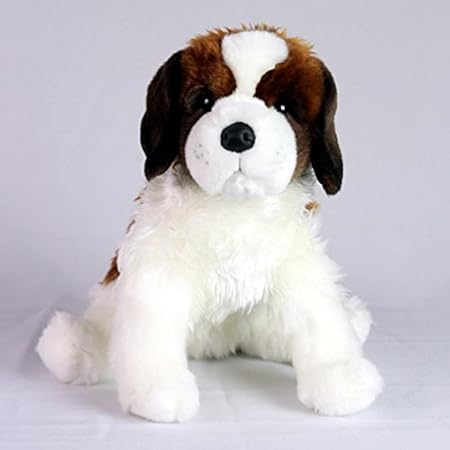 Amazon Memorable Pets 高齢者や介護者のためのセントバーナード犬 ぬいぐるみ療法 ぬいぐるみ おもちゃ