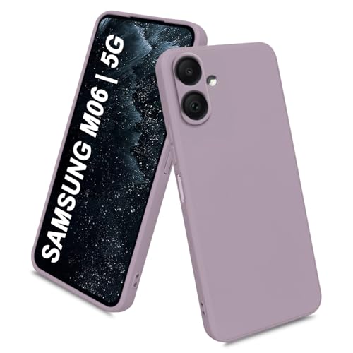 CoversKART® Compatible with Liquid Silicone Back Cover for Samsung Galaxy M06 5G | Inner Microfiber Velvet | Camera Protection Anti Shock Back Case Pu