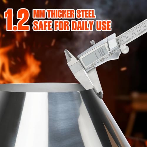 onlyfire Edelstahl Kohlekorb BBQ Kraftstoff Dome für Weber Kugelgrill, Holzkohlegrill und Andere Keramikgrills | Direktes und Indirektes Grillen | Holzkohle Briketthalter | Holzkohlekorb Zubehör