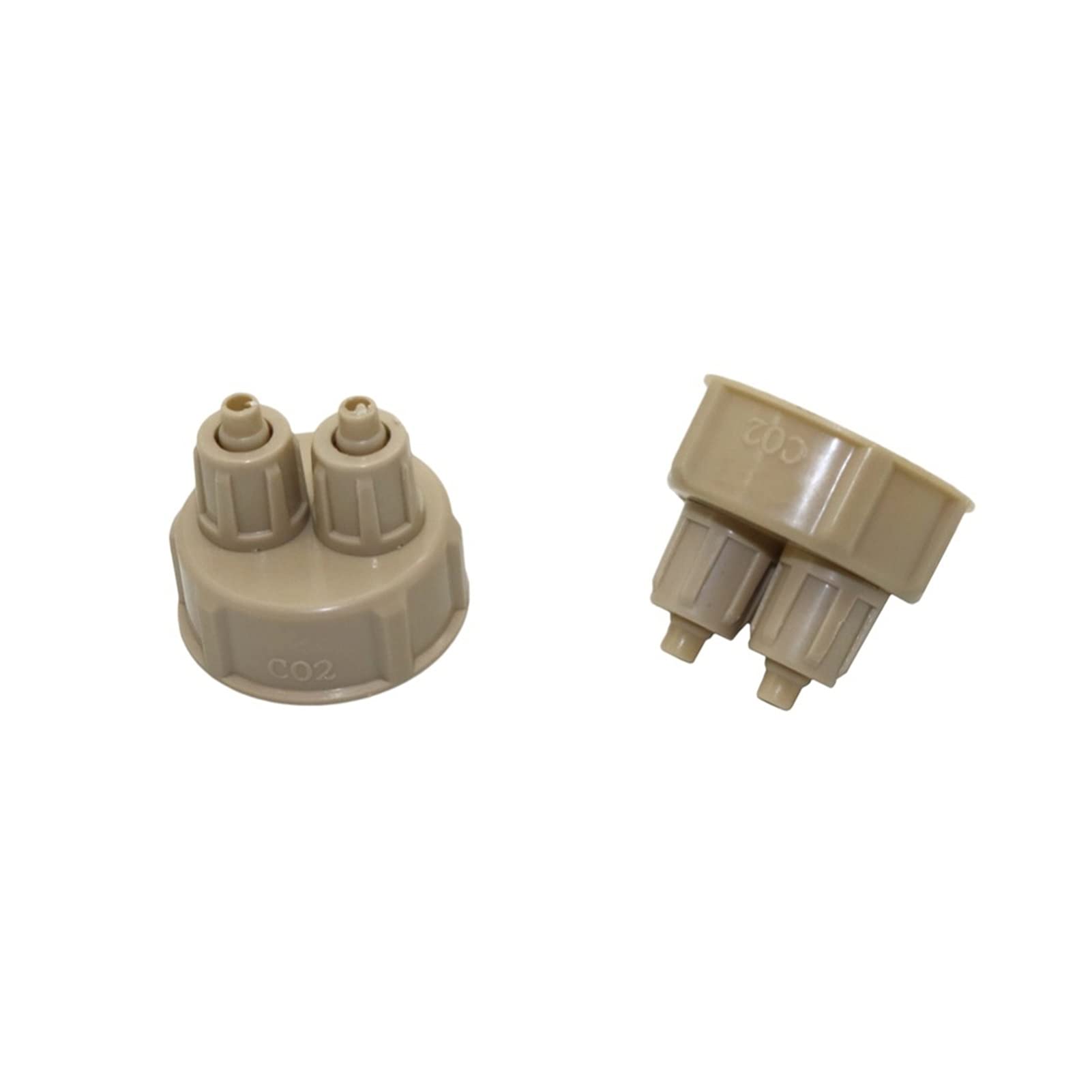 Raccord tuyau CO2 aquarium et connecteur de tuyau avec capuchons pour aquarium et jardin