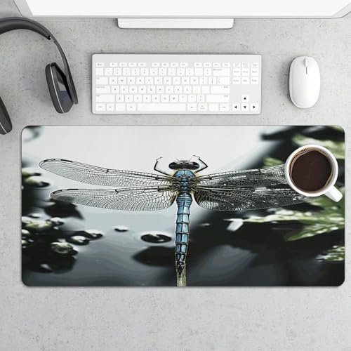 Dragonfly Desk Mat Tapete para Mouse Grande Antideslizante miniatura 5