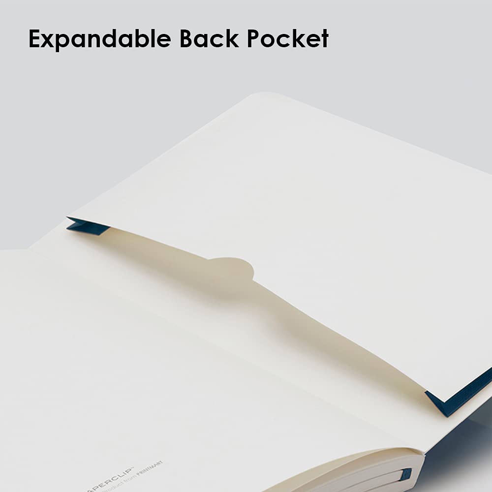 myPAPERCLIP Executive Series ESX192M-C ESX192M-C - Quaderno a quadri, formato medio, 127 x 210 mm, confezione da 5, colori misti (ESX192M-C_Pack_of_5_Mixed)