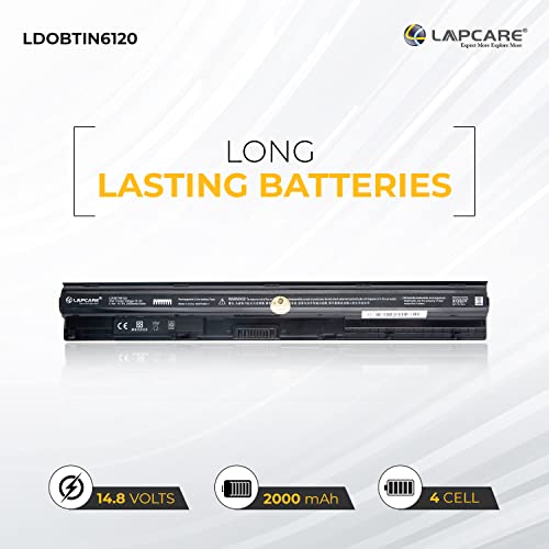 Lapcare Compatible Laptop Battery for Dell Battery M5Y1K Inspiron 5558 3458 3558 3551 5558 3451 5758 Vostro 3458 3558 (Black) - Image 3