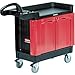 Produktbild Rubbermaid Commercial Products TradeMaster 2 Door Mobile Cabinet - Black