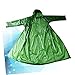 BESPORTBLE Thickened Camping Raincoat with Hood Portable Reusable EVA Rain Poncho for Men and Women Unisex Army Cape for Outdoor Hiking and Travel