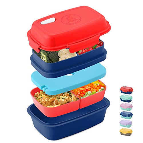 Ultimate Bento Box - Lunch Box for Kids & Adults - 100% Leakproof