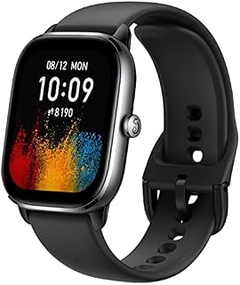Amazfit GTS 4 Mini, Modelo: W2176OV1N, Cor: Preto meia-noite