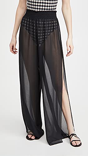 Ramy Brook Women's Textured Athena Side Slit Pant2