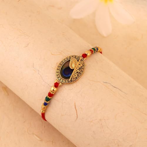 Image of Krishna Vandana Divine Rakhi