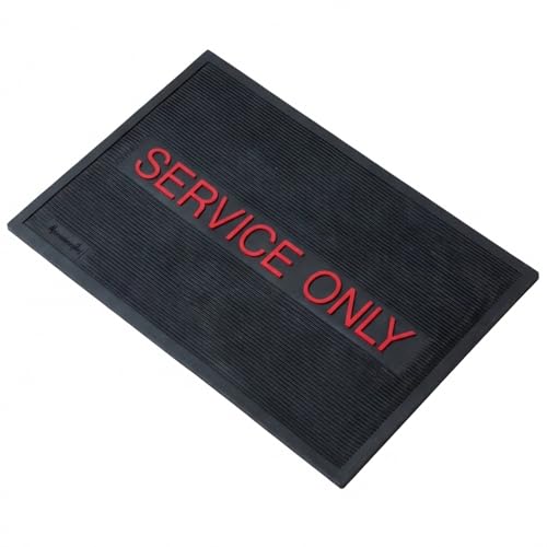Service Only Extra Large Rectangular Bar Mat Spill Drip Mat - Heavy Duty Commercial Grade Non-Slip...