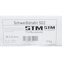 SG2 Schweißdraht mit Schutzgas Rolle 5kg Durchmesser 0,8mm Schweißverfahren MIG/MAG Stahldraht – Ansicht 5