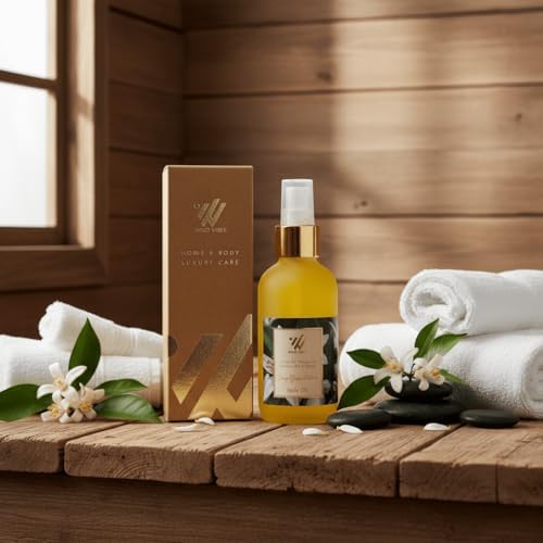 Wild Vibes Orange Blossom Body Oil - Hydrating Jojoba & Vitamin E