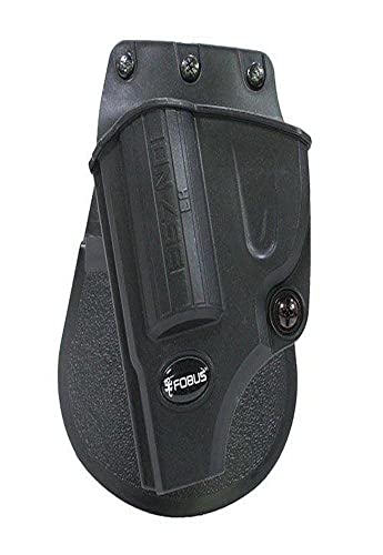 Fobus Evolution Holster Paddle Smith & Wesson J Frame Left Hand Belt, Black (J357NDLH)