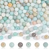 Creatività Fai da te: Il design semplice e versatile delle perle pietre naturali per gioielli fai da te le rende un materiale di base indispensabile per gli appassionati di gioielli fai da te. Tutte le perle perline per collane sono realizzate in pietra naturale, con colori diversi e caratteristiche uniche, che le rendono perfette per la lavorazione con perline. Sono anche materiali ideali per realizzare creazioni originali.