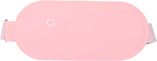 Almohadilla de calefacción menstrual, 3 niveles ajustable, calentador abdominal eléctrico, soporte de cintura caliente, cinturón de calefacción,