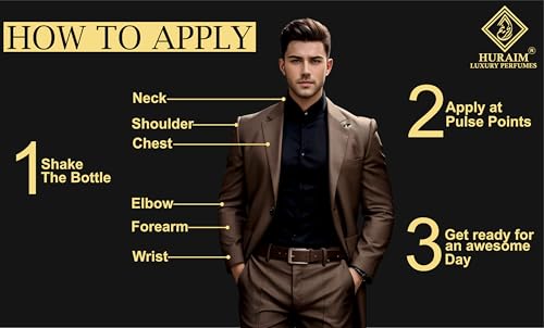 Image of ONE MILLION PERFUME 25 ml. | HURAIM Brand | Bold, woody-spicy-Leathery fragrance, Luxury seductive scent evoking wealth and power. Heavy Projection-Long Lasting Perfume