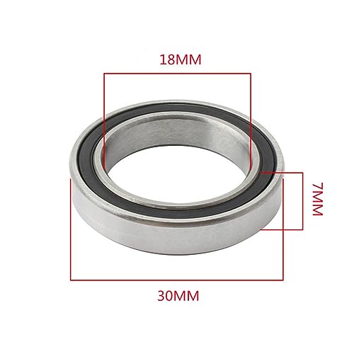 Roulement céramique 18307 de haute précision ABEC-7 Si3N4 pour boîtiers haut de gamme - 7