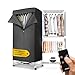 Wintem Drybox Smart Asciugatrice ad Aria Rettangolare 1000W con Timer 4 Ore, Telo di Copertura e Telecomando, Multiuso come Stendibiancheria Elettrico e Armadio Portatile immagine