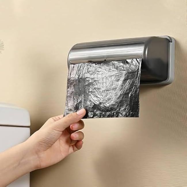 Garbage Bag Storage Box,Trash Bag Plastic Bag Storage Holder,Plastic Bag Holder,Garbage Bags Dispenser,Wall Mounted Garbage Bag Dispenser Organizer,Kitchen Storage and Organization Accessories