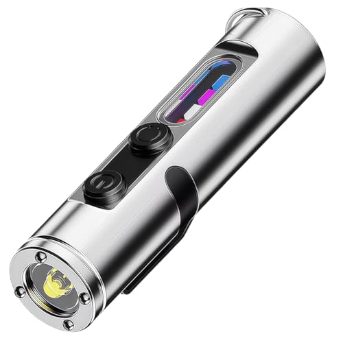 Lampe de poche rechargeable 500 lumens TACLIMM étanche avec porte-clés