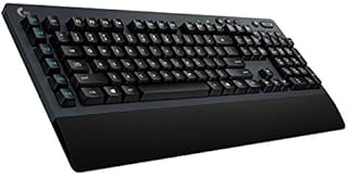 Logitech G613 LIGHTSPEED Wireless Mechanical Gaming Keyboard, Multihost 2.4 GHz + Blutooth Connectivity - Black
