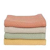 LA MALLORQUINA Pack 4 paños de Cocina 100% Algodón - Panal