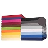 Sie erhalten 1x Topper-Spannbettlaken für Boxspringbetten-Matratzen in der von Ihnen ausgewählten Farbe, Größe: 200x200 - 200x220 cm, geeignet für Topper mit einer Höhe bis ca. 12 cm