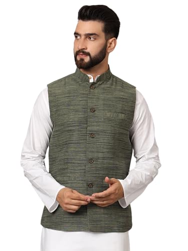 Image of LATEST CHIKAN Men's Nehru Jacket /Waistcoat Sophisticated Ethnic Wear