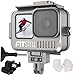 Produktbild FitStill 60M wasserdichtes Gehäuse aus Aluminiumlegierung für Go Pro Hero12/Hero11/Hero10/Hero9 Black, schützender Unterwasserschutz mit Halterungszubehör für Hero 12/11/10/9 Black Action-Kamera