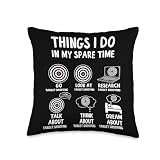 Things I Do In My Spare Time Target Shooting Bullseye Throw Pillow