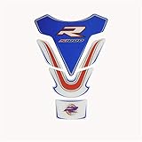 disegno. 3D-Motorrad-Behälter-Auflage-Schutz Decalcomania Cross Country-Behälter-Auflage-Kasten for BMW S 1000 R S1000RR S1000 R RR Tank-Aufkleber (Color : Blue)