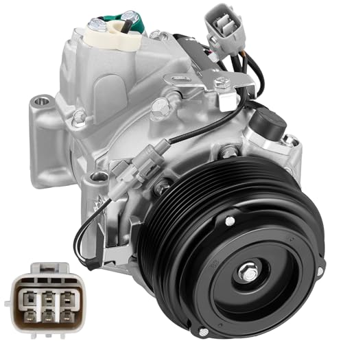 BDFHYK 158323 Air Conditioning A/C Compressor with Clutch Compatible with Toyota Highlander V6 3.5L 2008 2009 2010