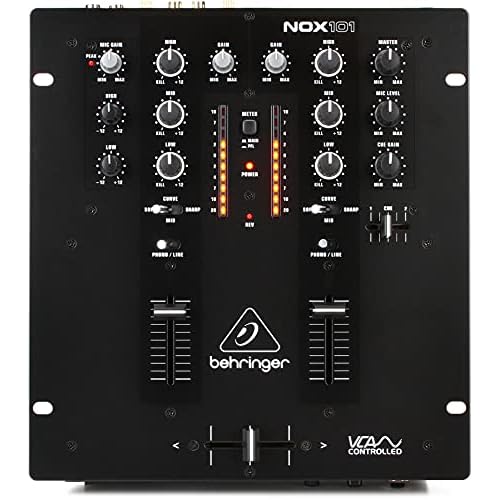 Behringer NOX101 - Mezclador para dj nox-101 unidad